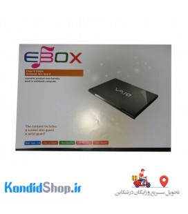 برچسب محافظ پشت لپ تاپ EBOX-15.6