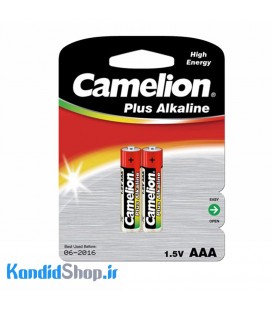 باتری نیم قلمی 2 تایی Camelion Plus Alkaline AAA