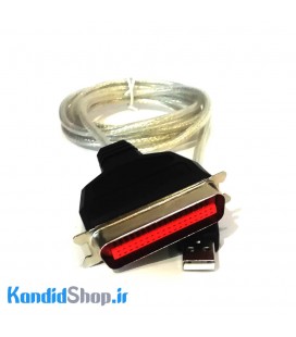 قیمت کابل تبدیل USB به نری پارالل دی-نت طول 1.5 متر 